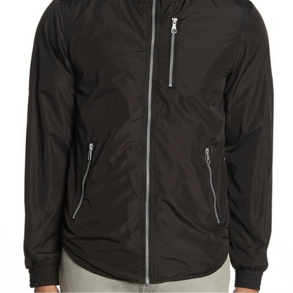 Slate & Stone Men's Oliver Hooded Track Jacket - Picture 3 of 12